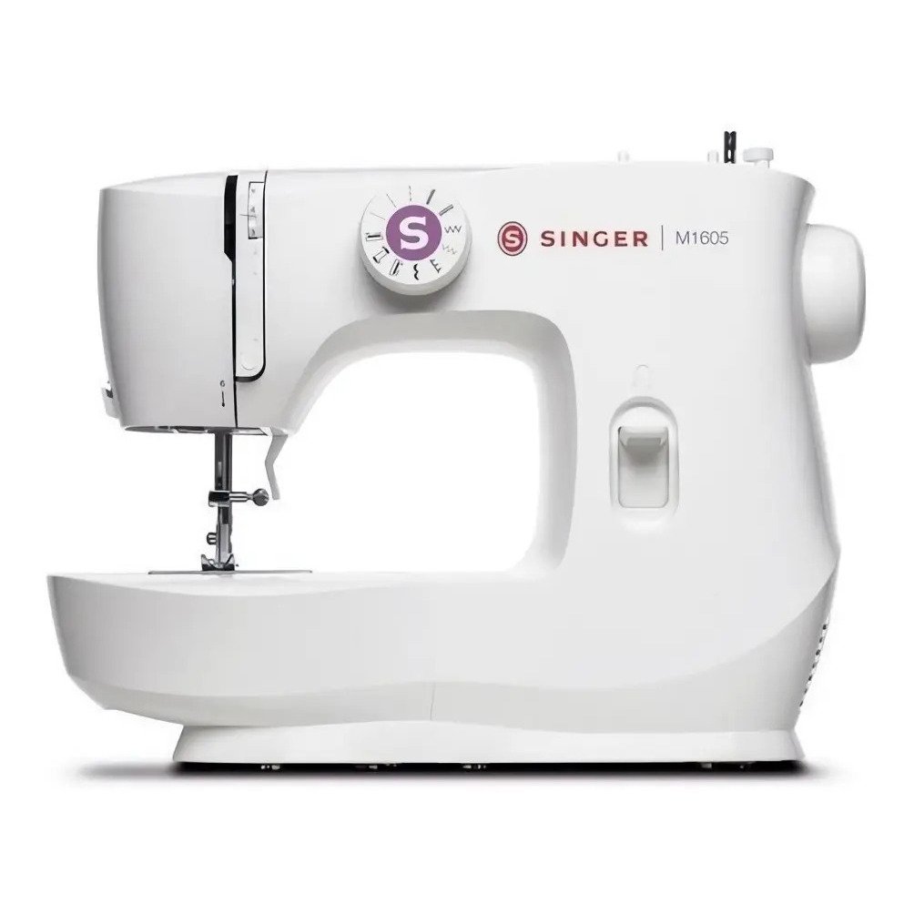 Máquina de Costura Singer M1605 Doméstica Portátil Branca