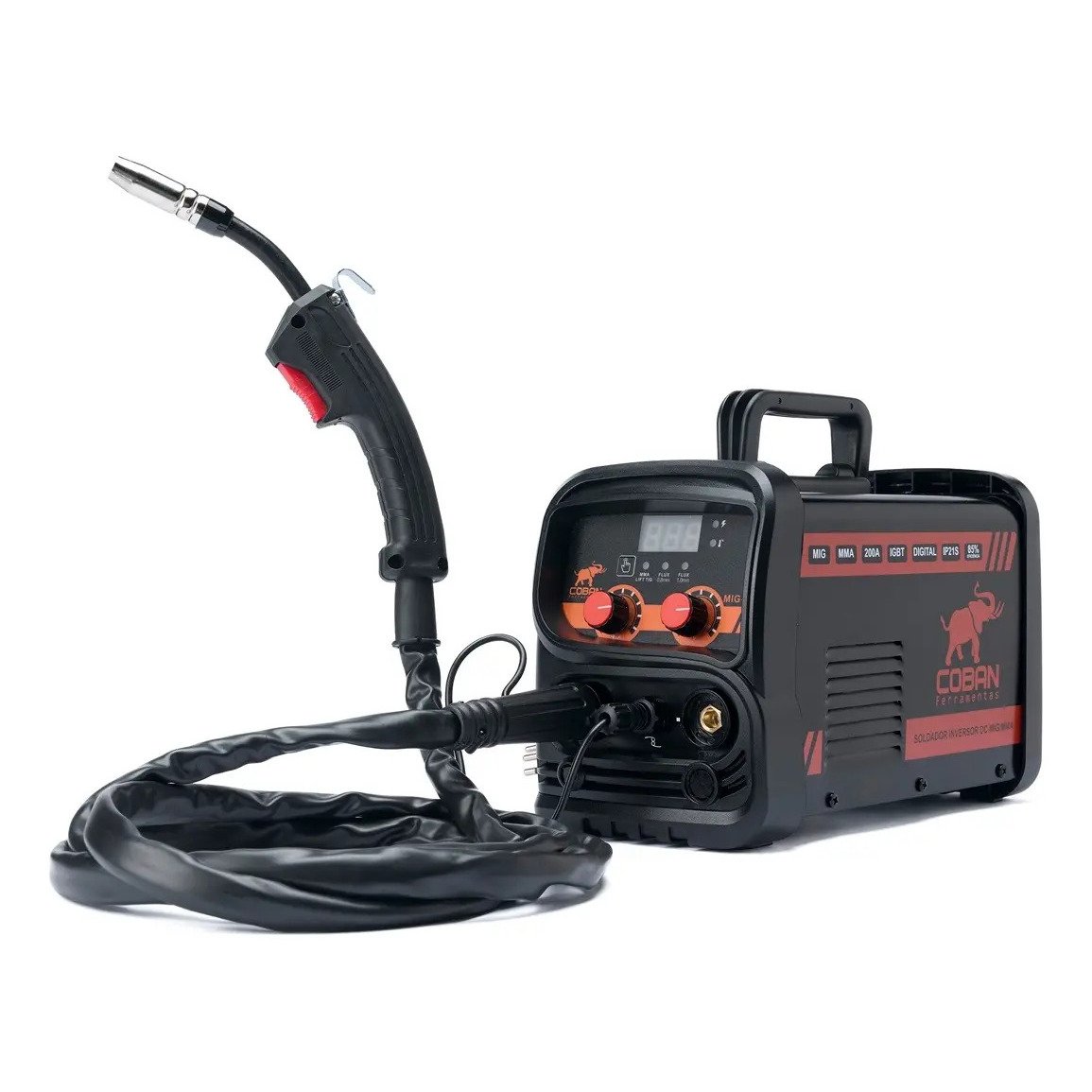 Máquina de Solda MIG 200A Bivolt MMA TIG Lift Smart